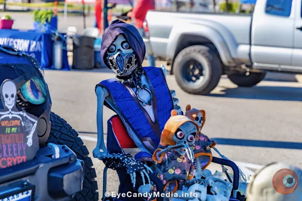 Sub-Zero Ninja Skeleton Display