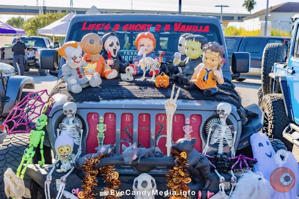 Horror Legends Decorated Jeep