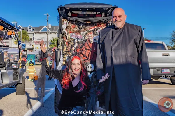 Haunted Golf Cart & Gothic Hosts