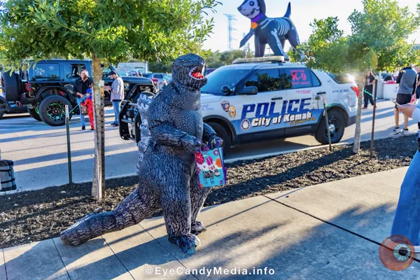 Godzilla & Kemah Police K-9 Cruiser