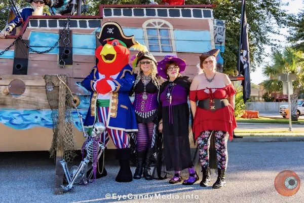 Pirate Ship Float & Witches Crew