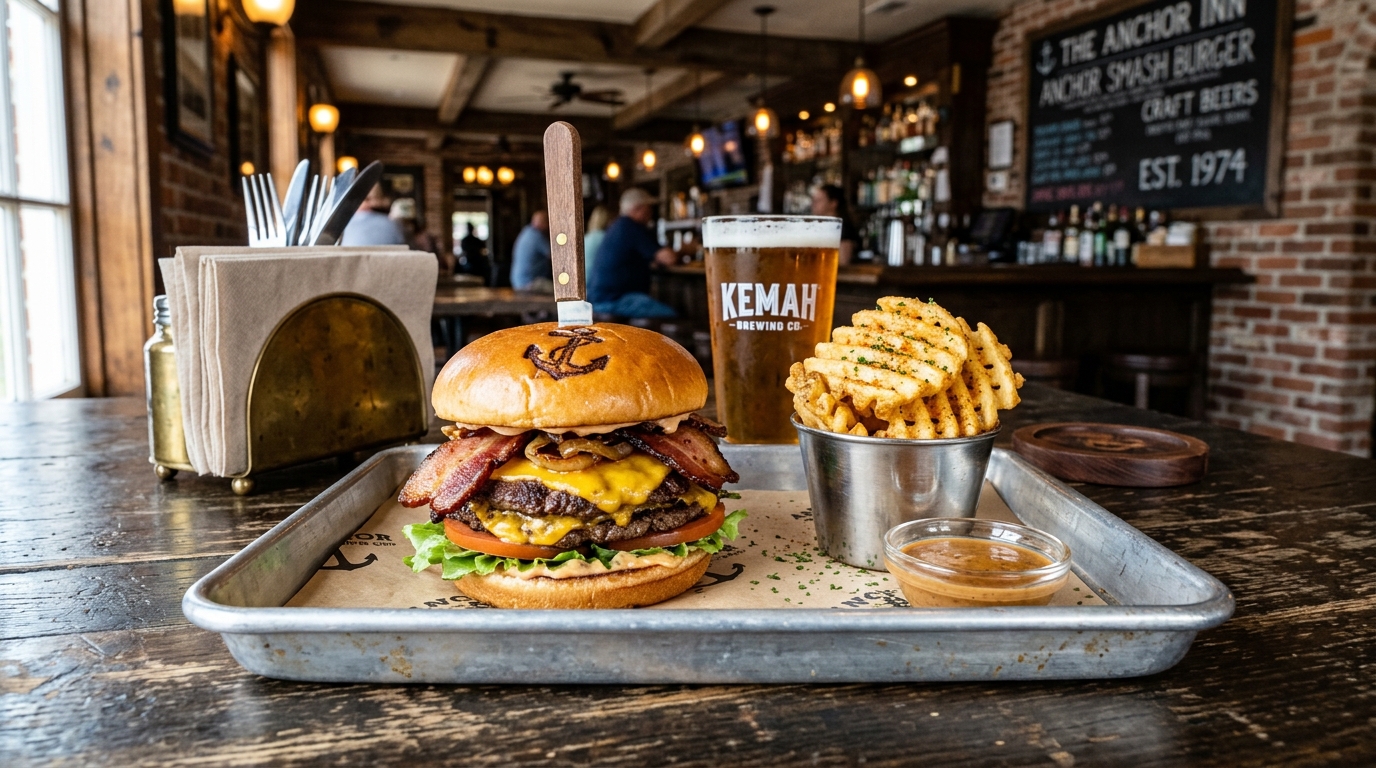 Skallywag Suds N' Grub Smash Burgers